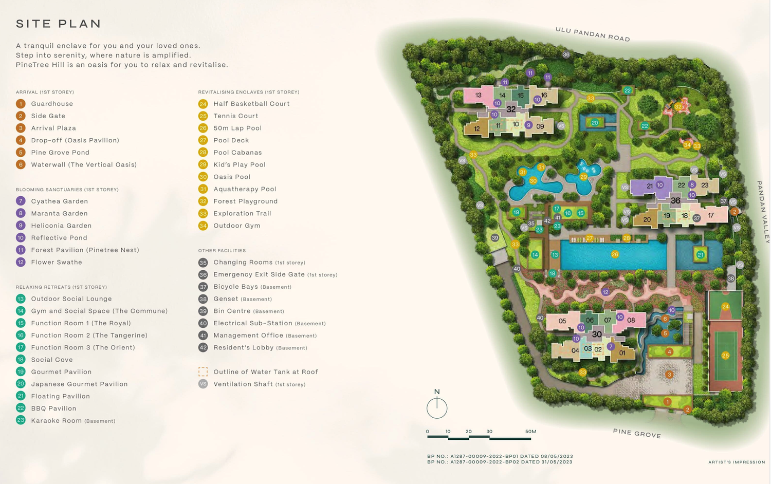 Pinetree Hill Site Plan